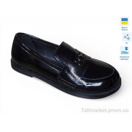 Фотография Туфли женские стильные Весна/осень Paradize V-T-1903-F чорний лак (5 пар р.39-41) "Prime-Opt" недорого оптом от прямого поставщика