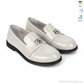 Фотография Туфли женские стильные Весна/осень Paradize V-T-1905-F бежевий лак (5 пар р.36-41) "Prime-Opt" недорого оптом от прямого поставщика