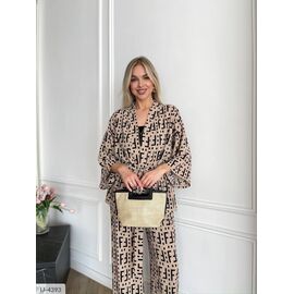 Фотография Женский костюм оверсайз р.50-52 (3цв) "ANNABELLE" купить недорого от прямого поставщика