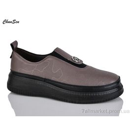 Фотография Туфли женские стильные Весна/осень B16-21 (8 пар р.36-41) "Chunsen" недорого оптом от прямого поставщика