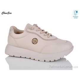 Фотография Кроссовки женские модные Весна/осень 1888-7 (8 пар р.36-41) "Chunsen" недорого оптом от прямого поставщика