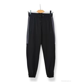 Фотография Спортивные брюки мужские Весна/осень A158P black-grey бр. (5 шт. р.сетка M-3XL) "OKMEL" недорого оптом от прямого поставщика