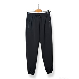 Фотография Спортивные брюки мужские Весна/осень A154P black бр. (5 шт. р.сетка M-3XL) "OKMEL" недорого оптом от прямого поставщика