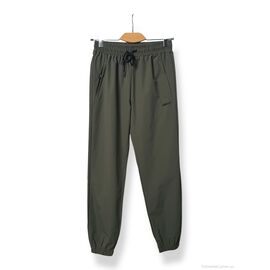 Фотография Спортивные брюки мужские Весна/осень A152 d.green бр. (5 шт. р.сетка M-3XL) "OKMEL" недорого оптом от прямого поставщика