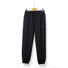 Фотография Спортивные брюки мужские Весна/осень A153 black бр. (5 шт. р.сетка M-3XL) "OKMEL" недорого оптом от прямого поставщика