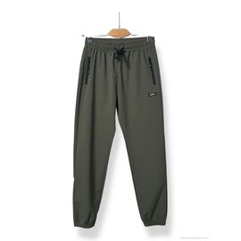 Фотография Спортивные брюки мужские Весна/осень A153 d.green бр. (5 шт. р.сетка M-3XL) "OKMEL" недорого оптом от прямого поставщика