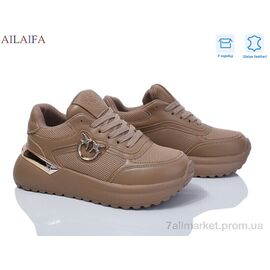 Фотография Кроссовки женские модные Весна/осень 8827-5 (8 пар р.36-41) "Ailaifa" недорого оптом от прямого поставщика