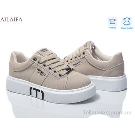 Фотография Кроссовки женские модные Весна/осень 8828-3 (8 пар р.36-41) "Ailaifa" недорого оптом от прямого поставщика