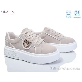 Фотография Кроссовки женские модные Весна/осень 8830-3 (8 пар р.36-41) "Ailaifa" недорого оптом от прямого поставщика