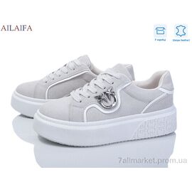 Фотография Кроссовки женские модные Весна/осень 8830-6 (8 пар р.36-41) "Ailaifa" недорого оптом от прямого поставщика