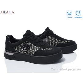Фотография Кроссовки женские модные Весна/осень 8831-2 (8 пар р.36-41) "Ailaifa" недорого оптом от прямого поставщика