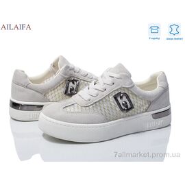 Фотография Кроссовки женские модные Весна/осень 8831-3 (8 пар р.36-41) "Ailaifa" недорого оптом от прямого поставщика