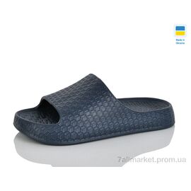 Фотография Шлепки женские облегченные Лето 119 синій (8 пар р.36-41) "Lot Shoes" недорого оптом от прямого поставщика