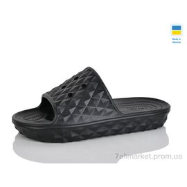 Фотография Шлепки женские облегченные Лето 117 чорний (8 пар р.36-41) "Lot Shoes" недорого оптом от прямого поставщика