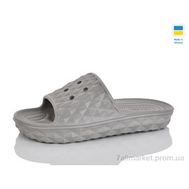 Фотография Шлепки женские облегченные Лето 117 сірий (8 пар р.36-41) "Lot Shoes" недорого оптом от прямого поставщика