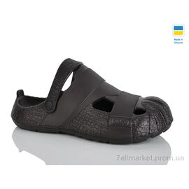Фотография Кроксы мужские легкие Лето N528 черный (8 пар р.41-46) "Lot Shoes" недорого оптом от прямого поставщика