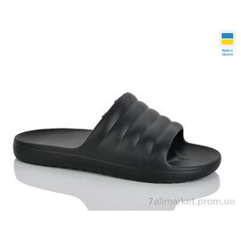 Фотография Шлепки мужские пляжные Лето N408 чорний (8 пар р.40-46) "Lot Shoes" недорого оптом от прямого поставщика