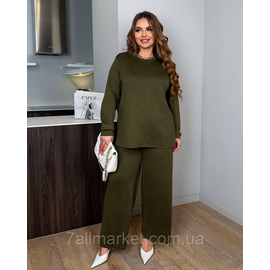 Фотография Костюм двойка женский ангоровый размеры 46-60 "LADA" недорого от прямого поставщик