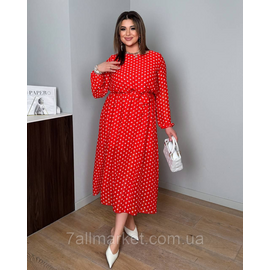 Фотография Платье женское шифоновое с поясом р-ры 46-60 "LADA" купить недорого от прямого поставщика