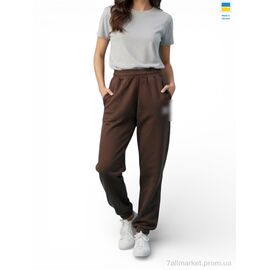 Фотография Спортивные брюки женские Весна/осень 100231MU шоколадний (4 шт. р.сетка XL-4XL) "Sport style" недорого оптом от прямого поставщика