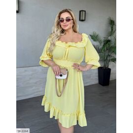 Фотография Женское платье БАТАЛ р.50-52;54-56;58-60;62-64 (6цв) "VLADA" купить недорого от прямого поставщика