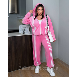 Фотография Костюм 2-ка женский спортивный велюровый  (42-60) "LADA" недорого от прямого поставщика