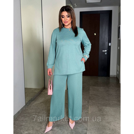 Фотография Костюм двойка женский ангоровый размеры 46-60 "LADA" недорого от прямого поставщик