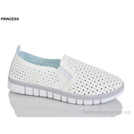 Фотография Слипоны женские тканевые Лето L26-13 (8 пар р.37-41) "Princess" недорого оптом от прямого поставщика