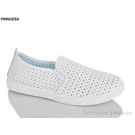 Фотография Слипоны женские тканевые Лето 55-12 (8 пар р.39-43) "Princess" недорого оптом от прямого поставщика