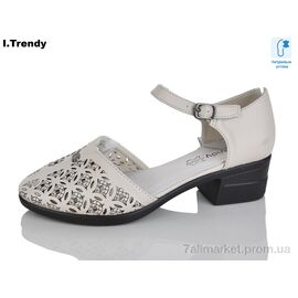 Фотография Туфли женские стильные Лето WL2032-3 (8 пар р.36-41) "Trendy" недорого оптом от прямого поставщика