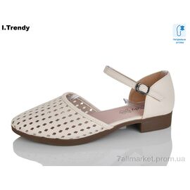 Фотография Туфли женские стильные Лето WL2025-3 (8 пар р.36-41) "Trendy" недорого оптом от прямого поставщика