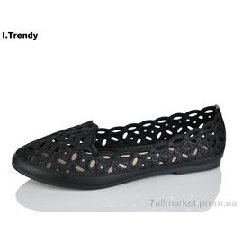 Фотография Балетки женские удобные Лето D3590-103-1 (8 пар р.36-41) "Trendy" недорого оптом от прямого поставщика