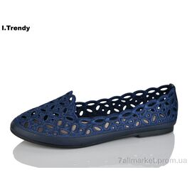 Фотография Балетки женские удобные Лето D3590-103-6 (8 пар р.36-41) "Trendy" недорого оптом от прямого поставщика