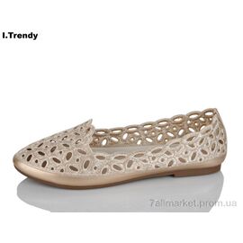 Фотография Балетки женские удобные Лето D3590-103-9 (8 пар р.36-41) "Trendy" недорого оптом от прямого поставщика