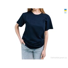 Фотография Футболка женская Лето Ж080 т.синій (4 шт. р.сетка 3XL-6XL) "Sport style" недорого оптом от прямого поставщика