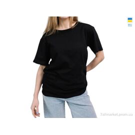 Фотография Футболка женская Лето Ж080 чорний (4 шт. р.сетка 3XL-6XL) "Sport style" недорого оптом от прямого поставщика