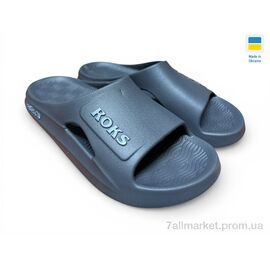 Фотография Шлепки мужские пляжные Лето 511-18 сірий (8 пар р.41-45) "Rai shoes" недорого оптом от прямого поставщика