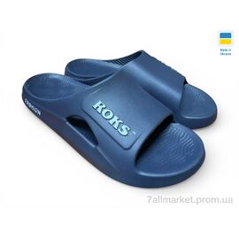 Фотография Шлепки мужские пляжные Лето 511-19 синій (8 пар р.41-45) "Rai shoes" недорого оптом от прямого поставщика