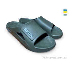 Фотография Шлепки мужские пляжные Лето 511-17 хакі (8 пар р.41-45) "Rai shoes" недорого оптом от прямого поставщика
