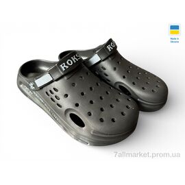 Фотография Кроксы женские летние Лето 517-010 чорний (8 пар р.37-41) "Rai shoes" недорого оптом от прямого поставщика