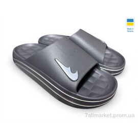 Фотография Шлепки женские облегченные Лето 513-18 графіт (8 пар р.37-40) "Rai shoes" недорого оптом от прямого поставщика