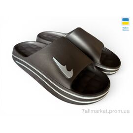 Фотография Шлепки женские облегченные Лето 513-025 шоколад (8 пар р.37-40) "Rai shoes" недорого оптом от прямого поставщика