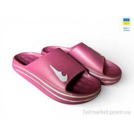 Фотография Шлепки женские облегченные Лето 513-08 бордо (8 пар р.37-40) "Rai shoes" недорого оптом от прямого поставщика