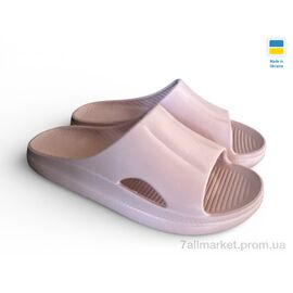 Фотография Шлепки женские облегченные Лето 510-013 пудра (8 пар р.37-40) "Rai shoes" недорого оптом от прямого поставщика