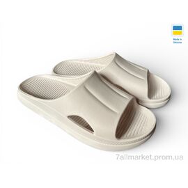 Фотография Шлепки женские облегченные Лето 510-012 бежевий (8 пар р.37-40) "Rai shoes" недорого оптом от прямого поставщика