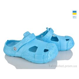 Фотография Кроксы женские летние Лето Сабо12 блакитний (12 пар р.37-41) "Rai shoes" недорого оптом от прямого поставщика