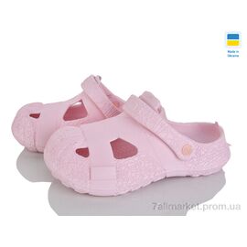 Фотография Кроксы женские летние Лето Сабо12 рожевий (12 пар р.37-41) "Rai shoes" недорого оптом от прямого поставщика