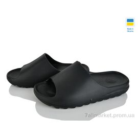 Фотография Шлепки женские облегченные Лето ПЖ44 чорний (4 пар р.37-40) "Rai shoes" недорого оптом от прямого поставщика