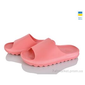 Фотография Шлепки женские облегченные Лето ПЖ44 корал (4 пар р.37-40) "Rai shoes" недорого оптом от прямого поставщика
