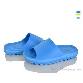 Фотография Шлепки женские облегченные Лето ПЖ44 синій (4 пар р.37-40) "Rai shoes" недорого оптом от прямого поставщика